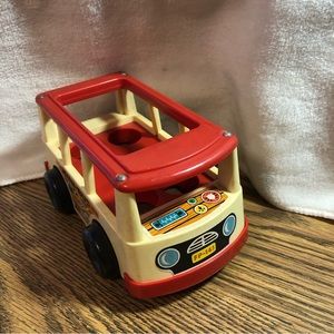 Vintage Fisher Price 1969 Volkswagen Mini Bus